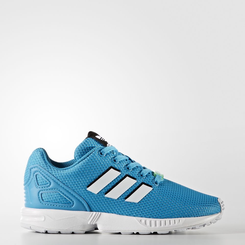 Adidas Zx Flux - Originals για αγορια - Ανοιχτο Μπλε/Ασπρα,Μέγεθος: EU 27 – 39 1/3 (463HKXSE)